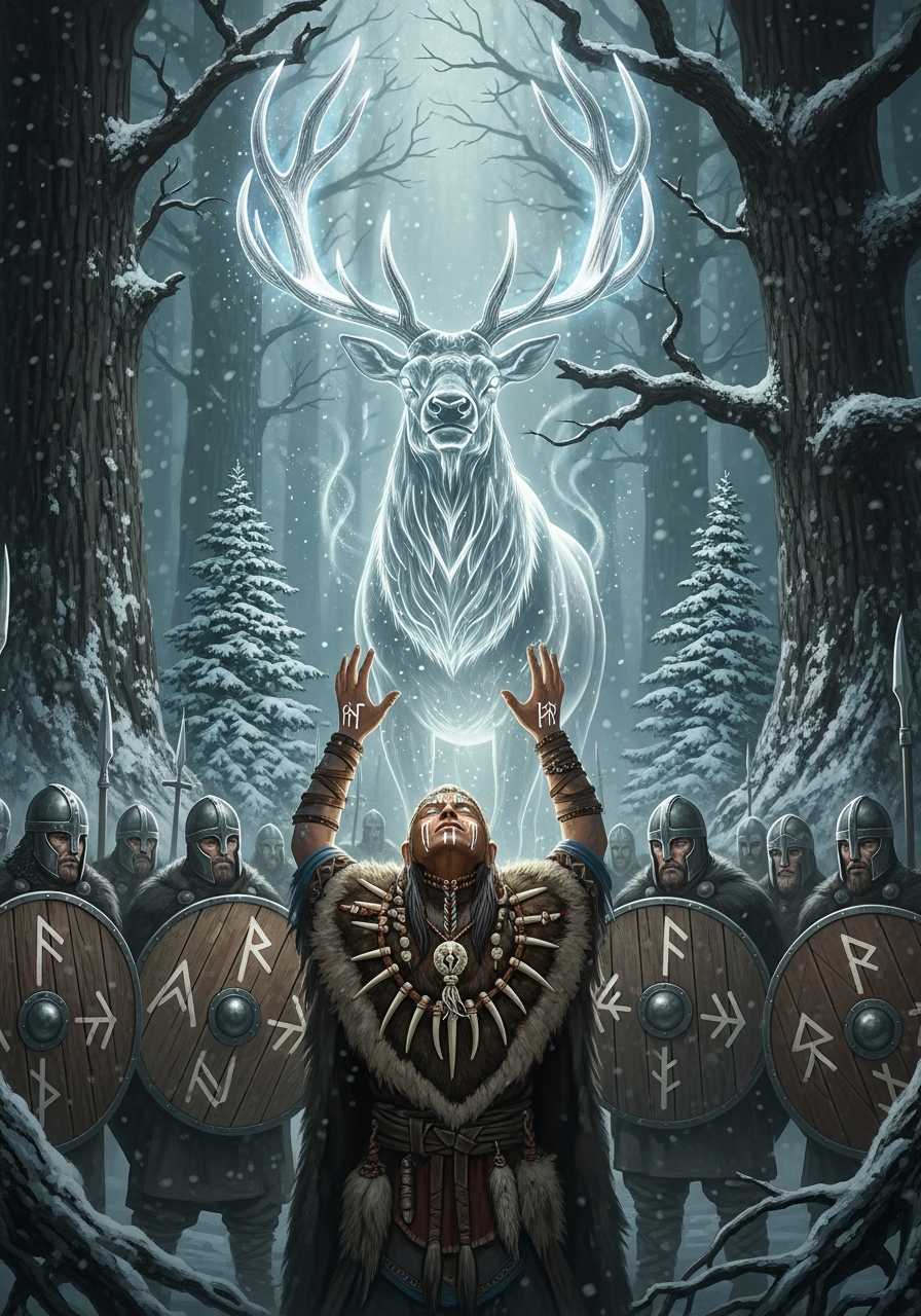 Algiz - Mezzi-Mese Runico