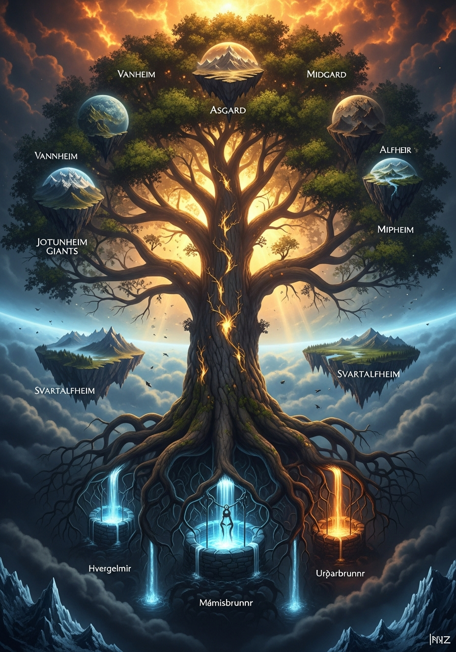 Yggdrasil - L'Albero Cosmico